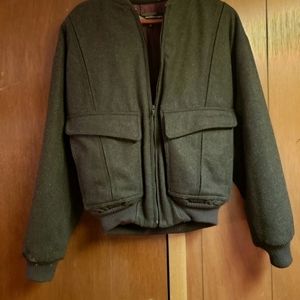Member's Only Charcoal Grey Bombers Jacket